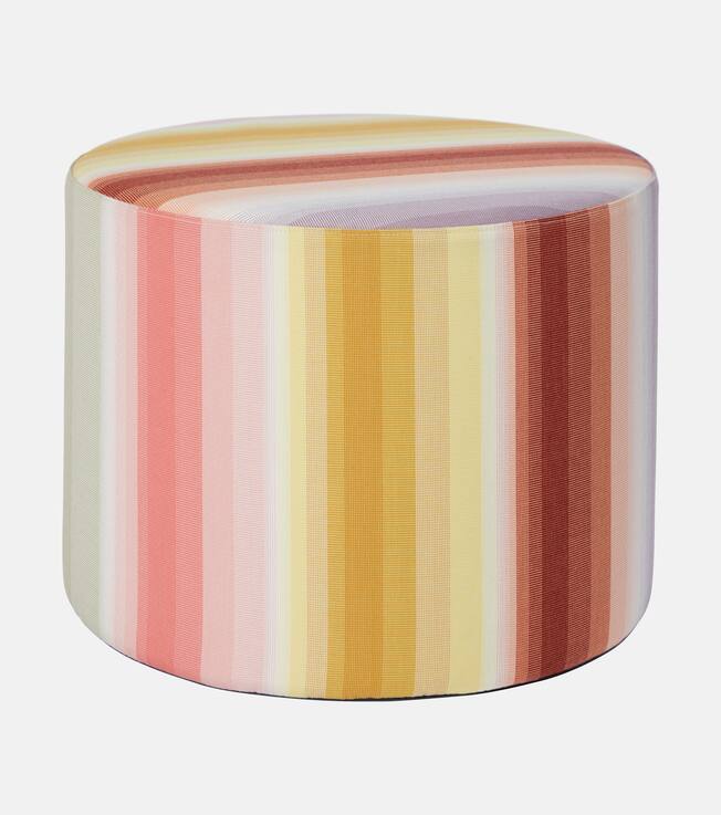 Pouf Oceania en toile | Missoni