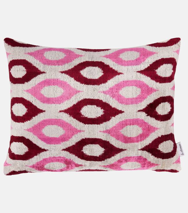 Coussin en velours | Les-Ottomans