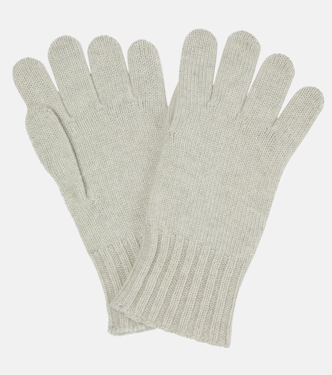 로로피아나 Loro Piana Cashmere and silk gloves