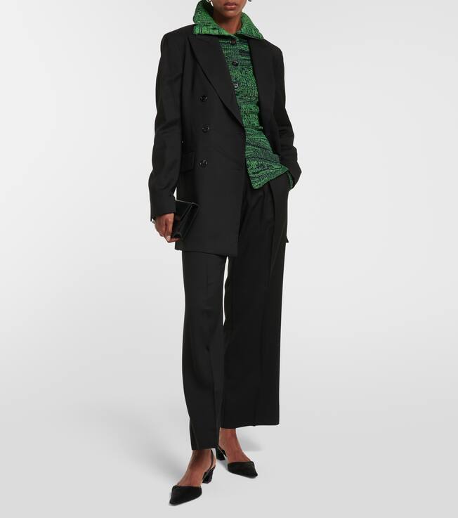 Pantalon droit à taille haute | Acne Studios