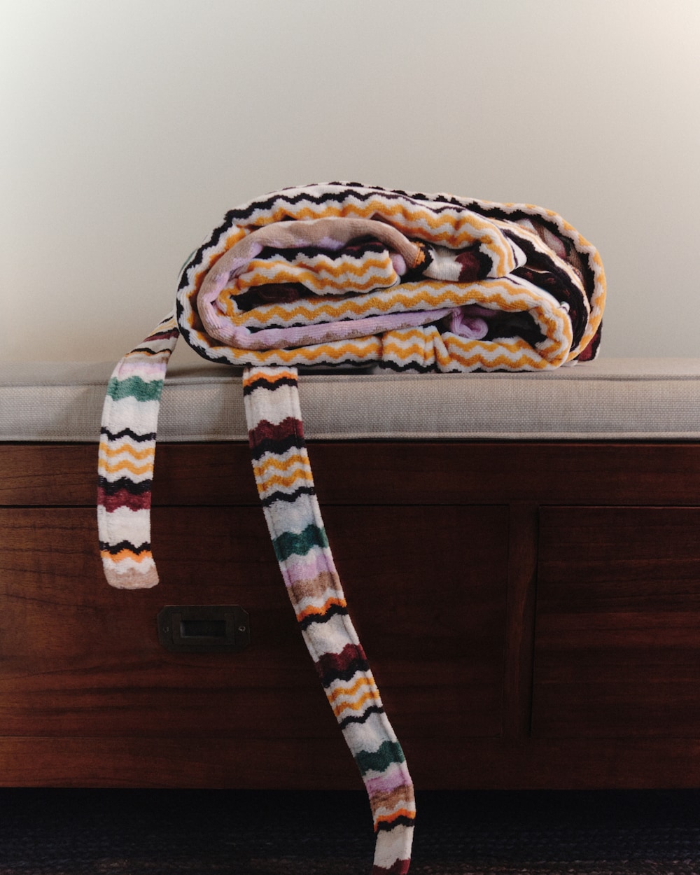 Zigzag your way to the plush life with textiles